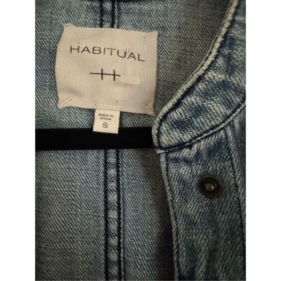 Habitual cropped jean jacket - Picture 5 of 8